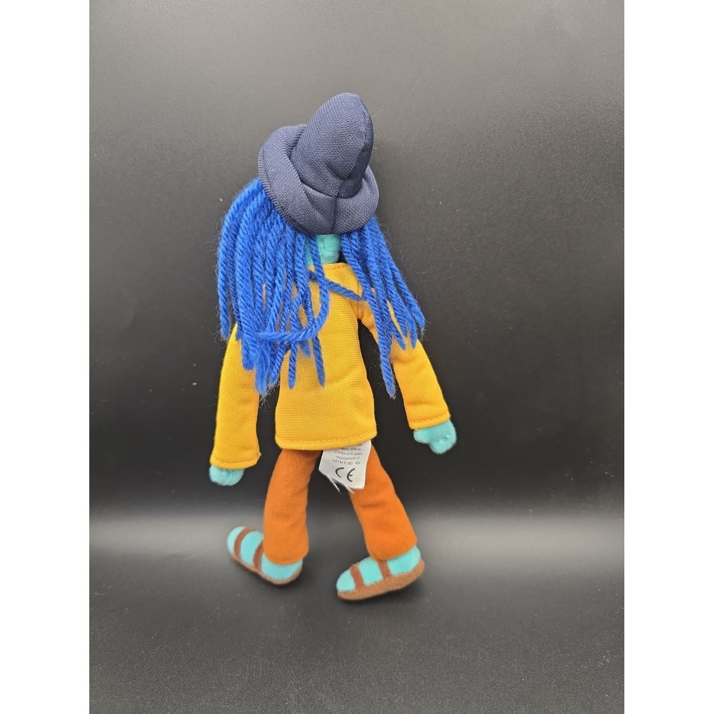 Muppets Zoot Plush Doll Electric Mayhem Band 7" Skinny Small Sababa Toys - Picture 2 of 7